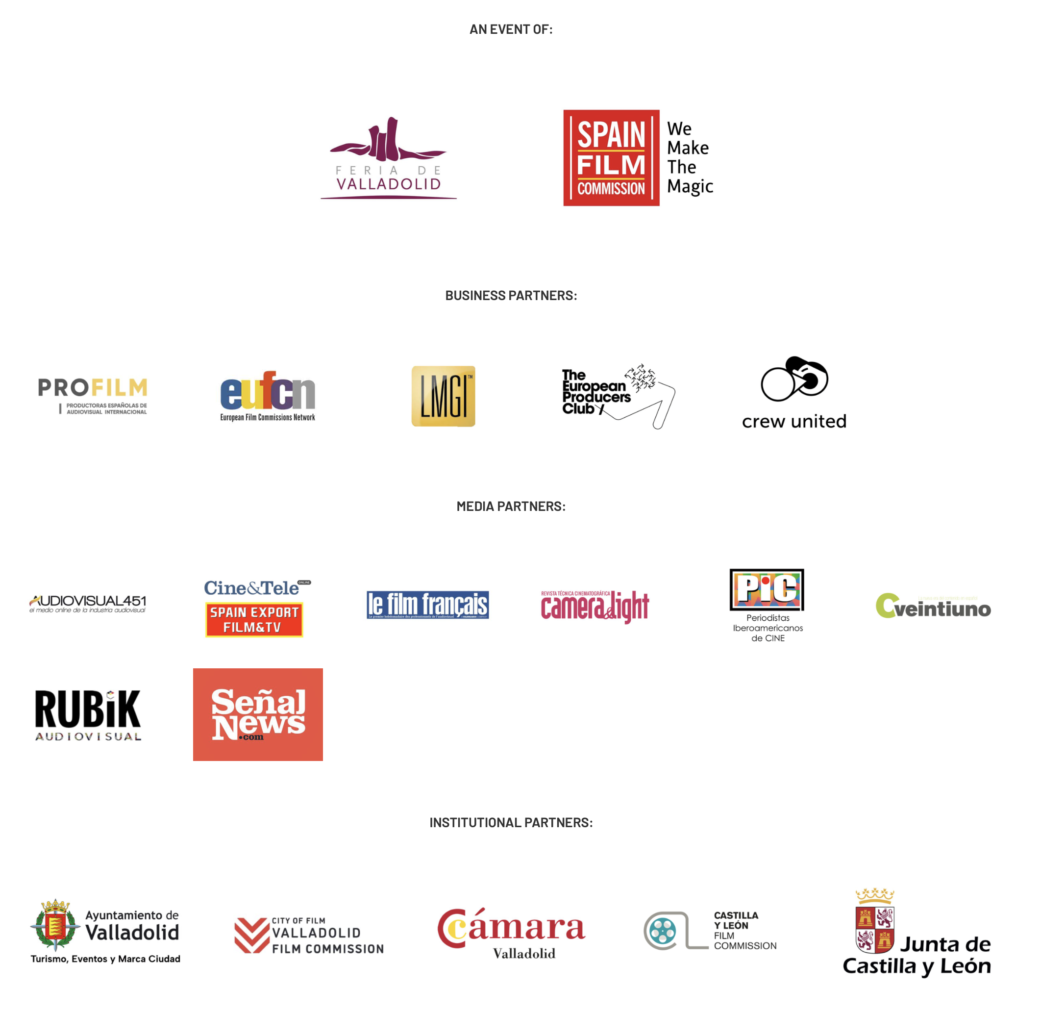 Logos de patrocinadores